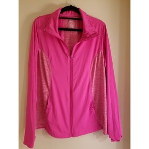 Danskin Now Zip Up Workout Top